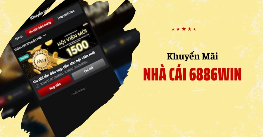 khuyến mãi 6886win